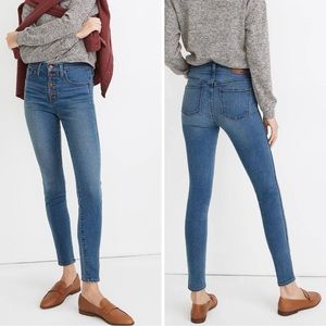 Madewell 10” High-Rise Skinny Jeans, NEVER WORN!